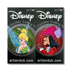 Tinkerbell & Captain Hook Signature Set of 2-Guy Vasilovich-PopCultArt