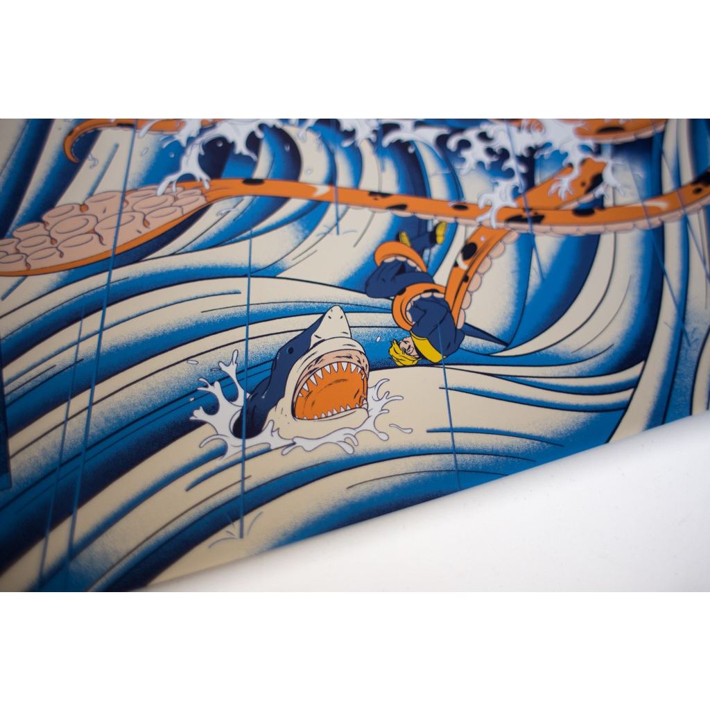 20,000 Leagues Under the Sea (Original) | Andrew Archer | Screenprint |  PopCultArt.