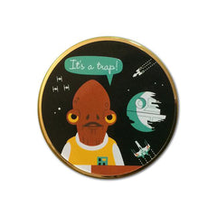Ackbar - ROTJ Pin #1 | Star Wars Pin | Dave Perillo | PopCultArt