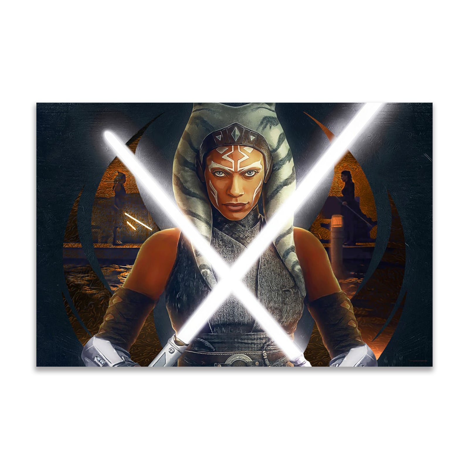 Ahsoka Returns | The Mandalorian Poster | Al Abbazia | PopCultArt