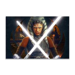 Ahsoka Returns | The Mandalorian Poster | Al Abbazia | PopCultArt