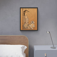 Beyond Jakku | Karen Hallion | Lithograph |  PopCultArt.