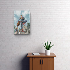 Captain Marvel #1-Julian Totino-PopCultArt