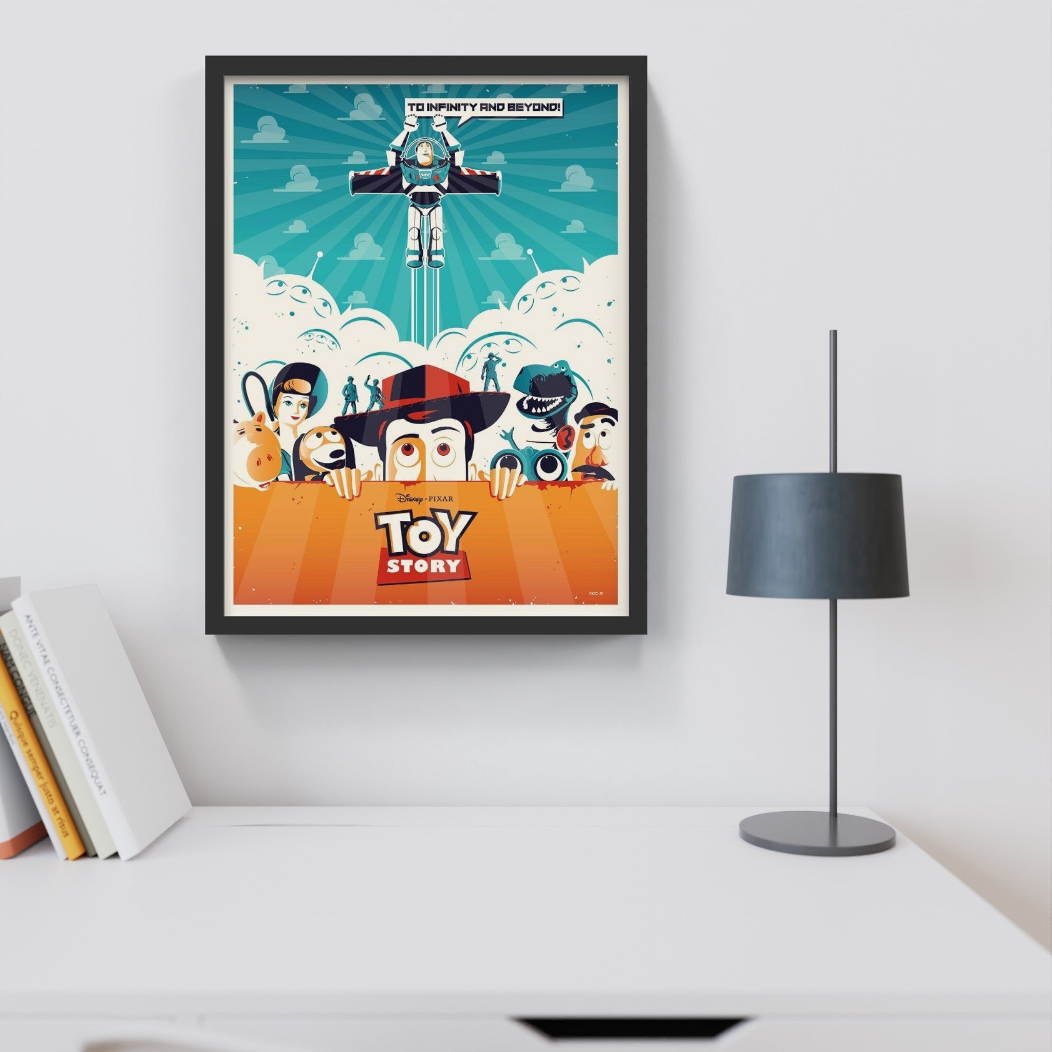 Toy Story | Rico Jr. | Lithograph |  PopCultArt.
