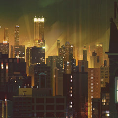 Gotham (Variant) | James Gilleard | Screenprint |  PopCultArt.