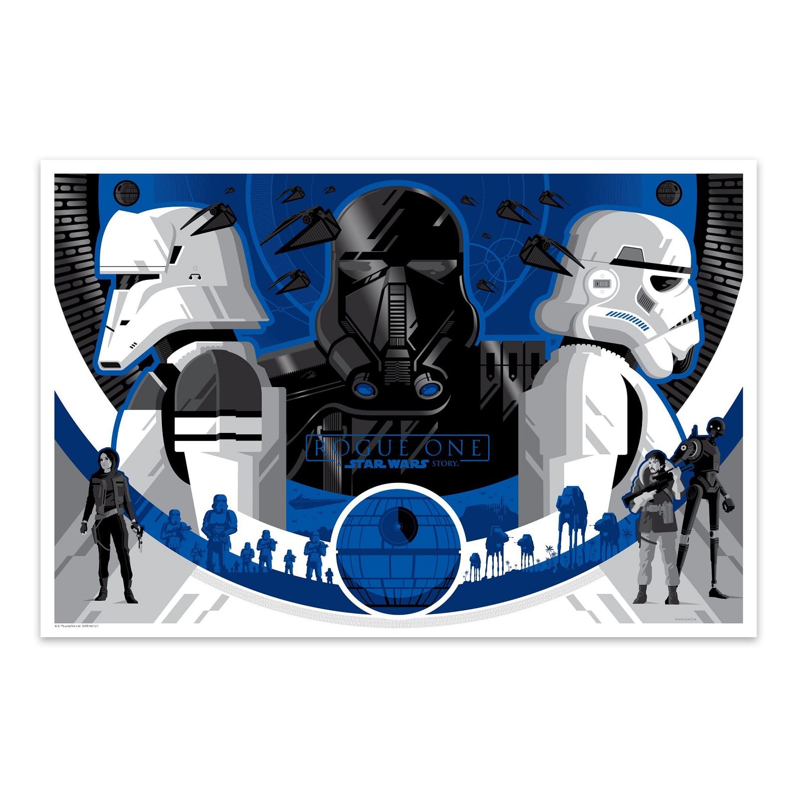 Imperial Forces (Variant) | Tom Whalen | Lithograph |  PopCultArt.