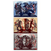 Marvel Trilogy Set | Captain America Iron Man Thor Poster | PopCultArt