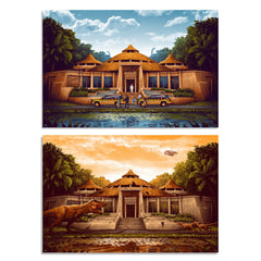 Jurassic Park Bundle | Adam Rabalais | Screenprint |  PopCultArt.