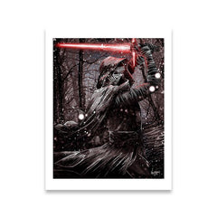 Kylo Ren | JP Valderrama | Giclee |  PopCultArt.