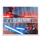 One Last Lesson | The Clone Wars Poster | Brent Woodside | PopCultArt