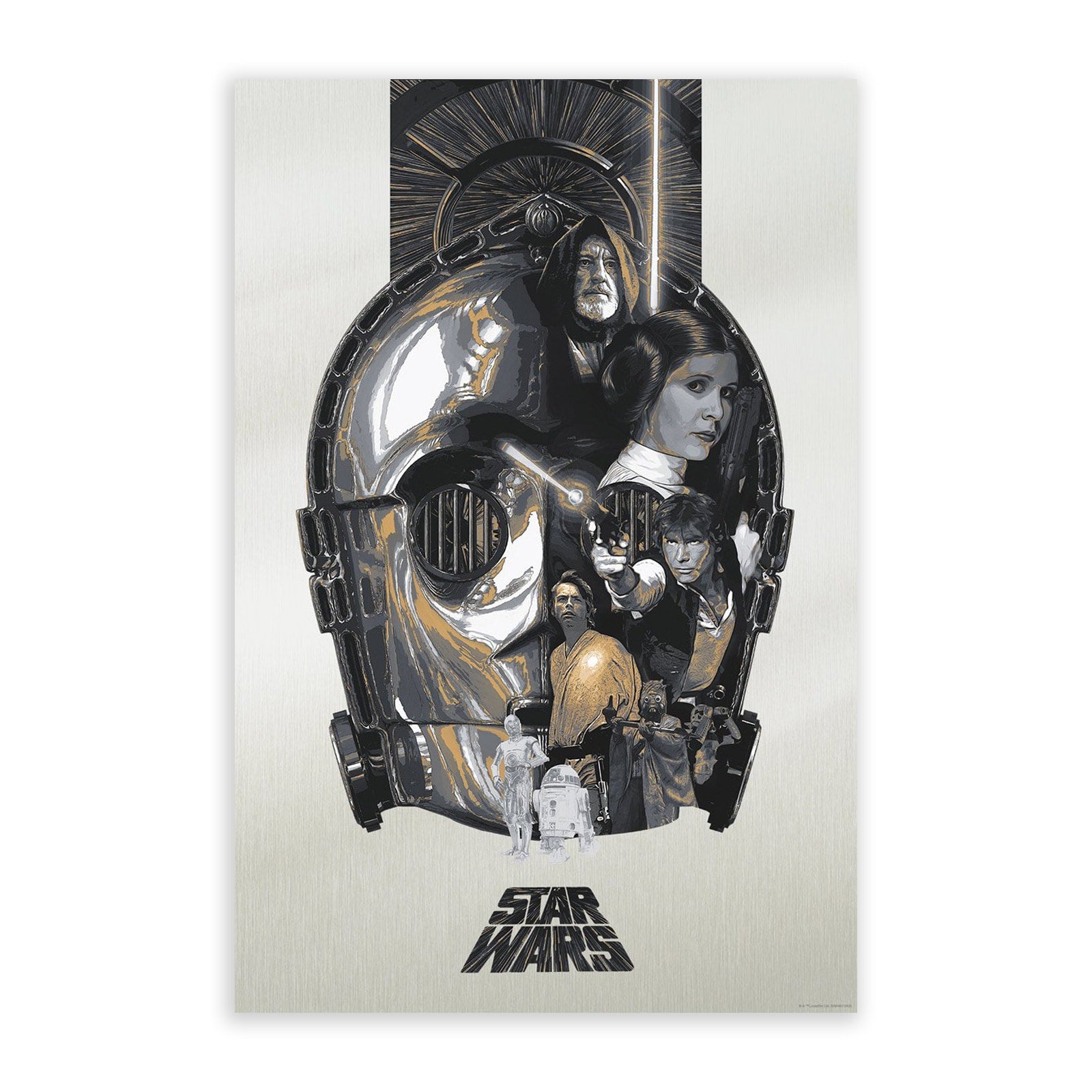 The Fourth | Devin Schoeffler | Star Wars Poster Art | PopCultArt