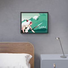 Princess Mononoke | Rico Jr. | Screenprint |  PopCultArt.