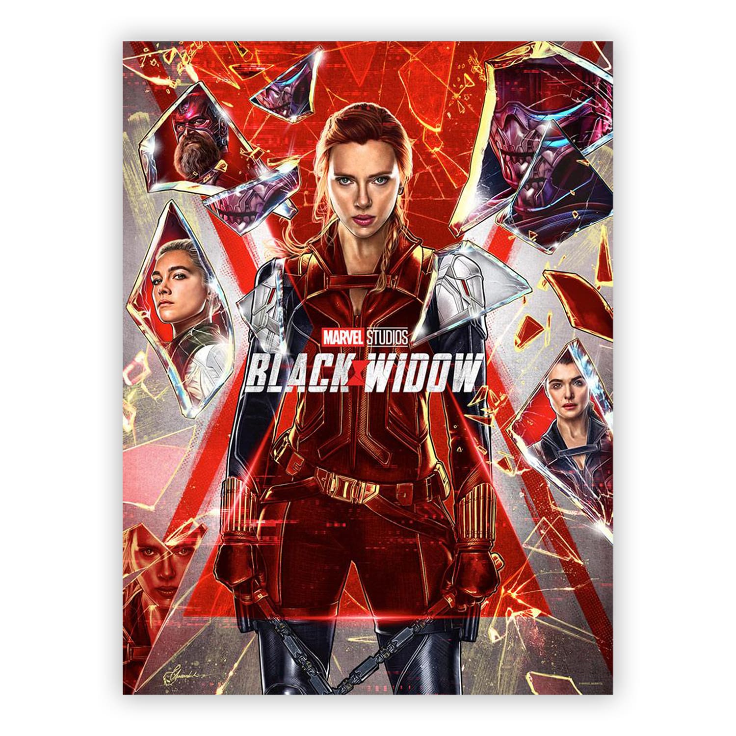 REUNITED | Black Widow Poster | Chris Christodoulou | PopCultArt