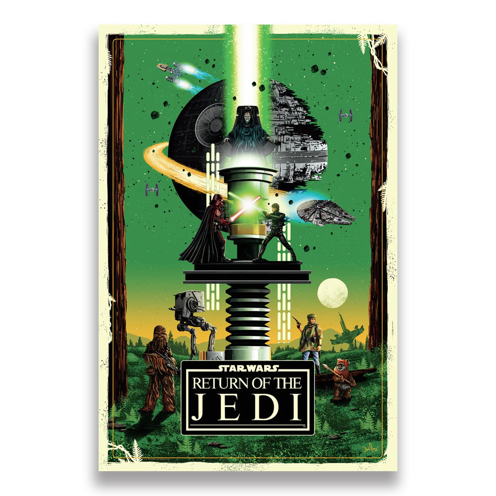 Rise of Destiny | Star Wars Poster | Derek Payne | PopCultArt 