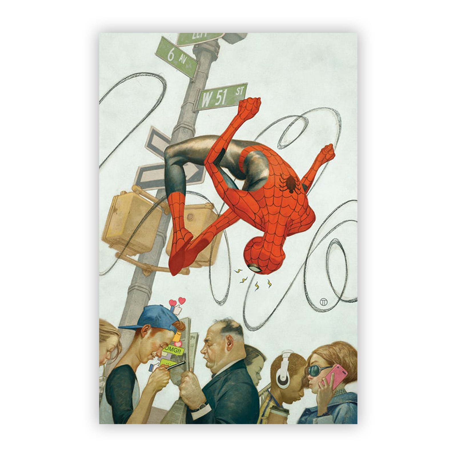 Spider-Man #61 | Spider-Man Poster | Julian Totino | PopCultArt