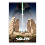 The Call of the Jedi | The Mandalorian Poster | Chris Koehler | PopCultArt
