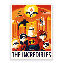 The Incredibles | Rico Jr. | Lithograph |  PopCultArt.