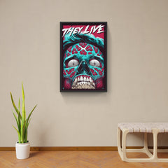 They Live (Original) | Luke Preece | Screenprint |  PopCultArt.