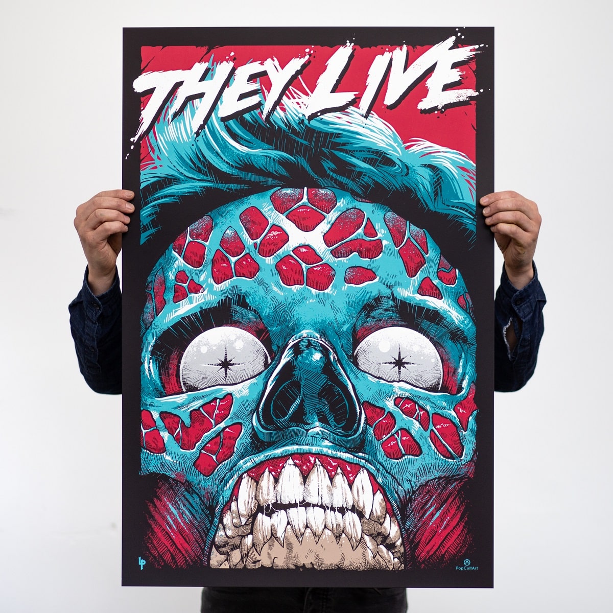They Live (Original) | Luke Preece | Screenprint |  PopCultArt.
