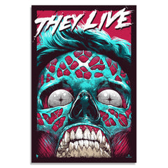 They Live (Original) | Luke Preece | Screenprint |  PopCultArt.