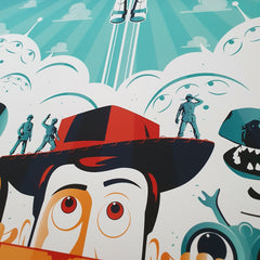 Toy Story | Rico Jr. | Lithograph |  PopCultArt.