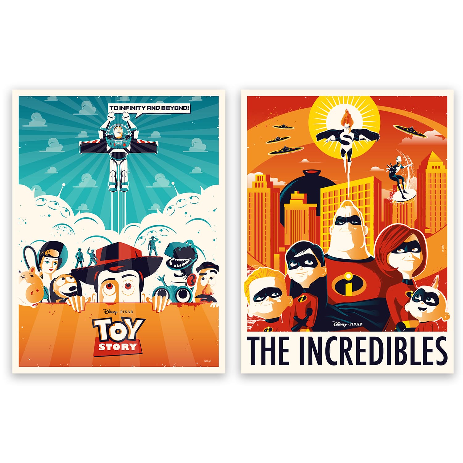 Toy Story | Rico Jr. | Lithograph |  PopCultArt.