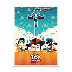 Toy Story | Rico Jr. | Lithograph |  PopCultArt.