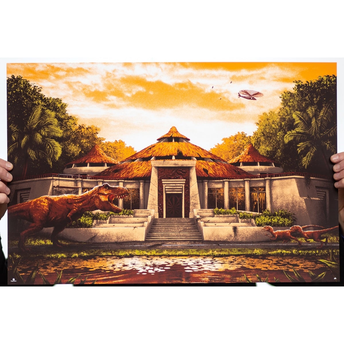 When Dinosaurs Ruled The Earth | Adam Rabalais | Screenprint |  PopCultArt.