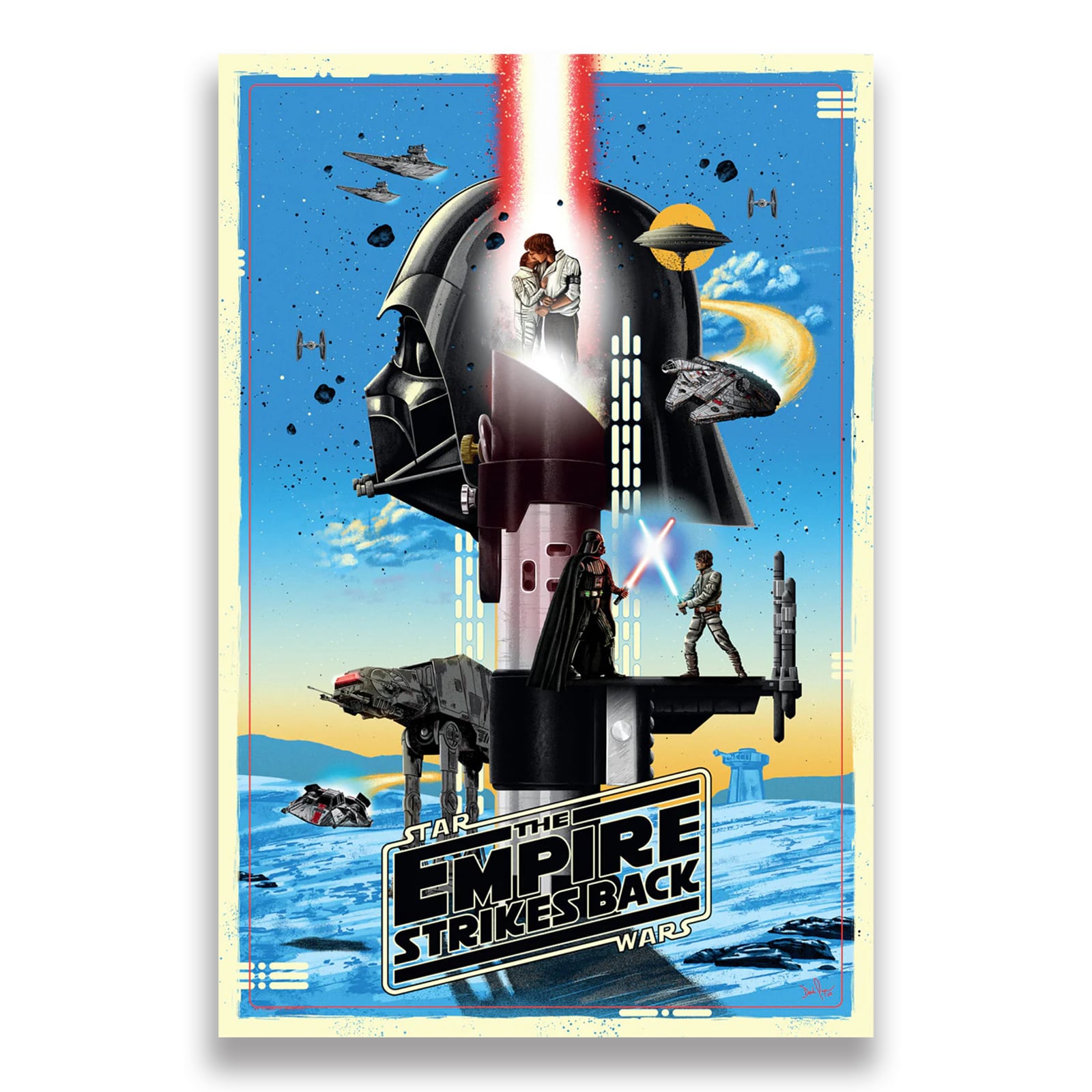 Wrath of Dark | Star Wars Poster | Derek Payne | PopCultArt
